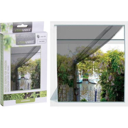 Insektsnät Myggnät Fönster 130x150 cm