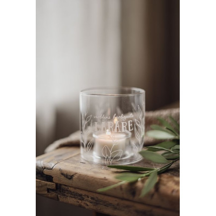 Majas Cottage Lykta Världens härligaste lärare 8x8 cm