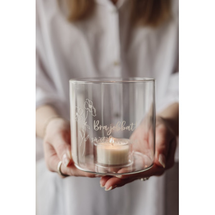 Majas Cottage Lykta Bra Jobbat! Så stolt över dig 10x10 cm