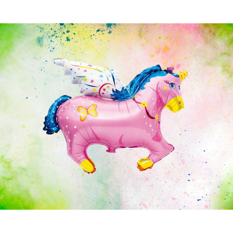 Ballong Unicorn Enhörning Folie 88 cm