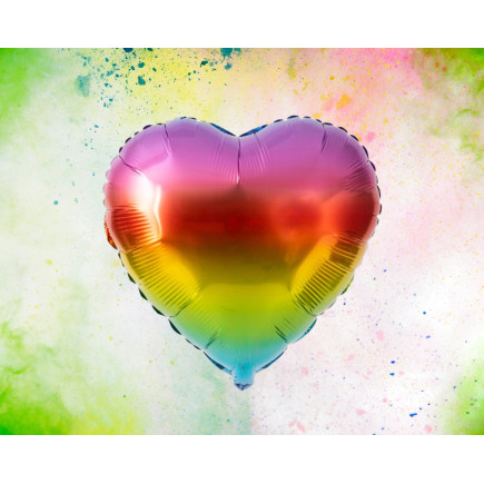 Ballong Regnbåge Rainbow 35 cm