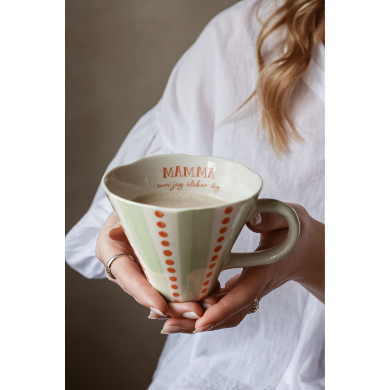 Majas Cottage Mugg Mamma, som jag älskar dig Majas Cottage Mugg Mamma, som jag älskar dig