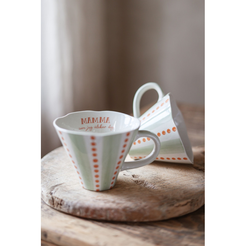 Majas Cottage Mugg Mamma, som jag älskar dig Majas Cottage Mugg Mamma, som jag älskar dig