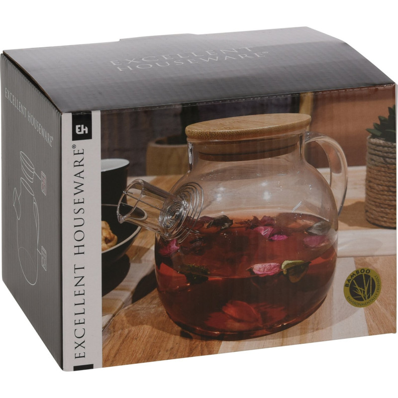 Tekanna Glas med sil