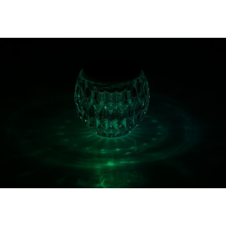 Solcellslampa Glas Multifärg 