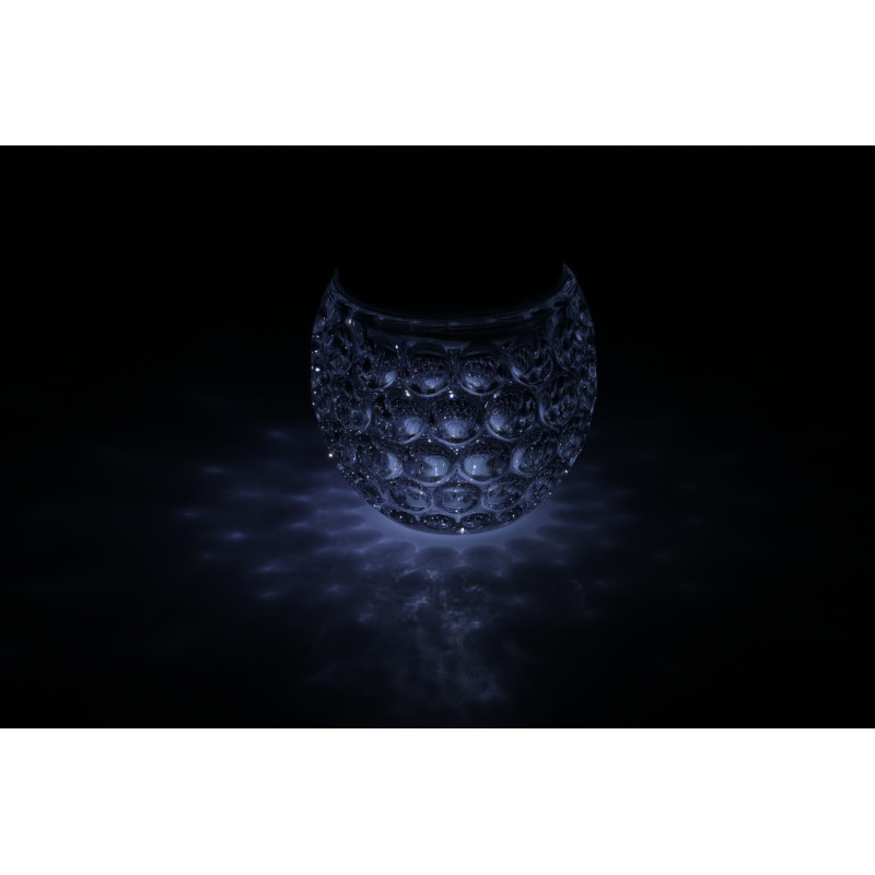 Solcellslampa Glas Multifärg 