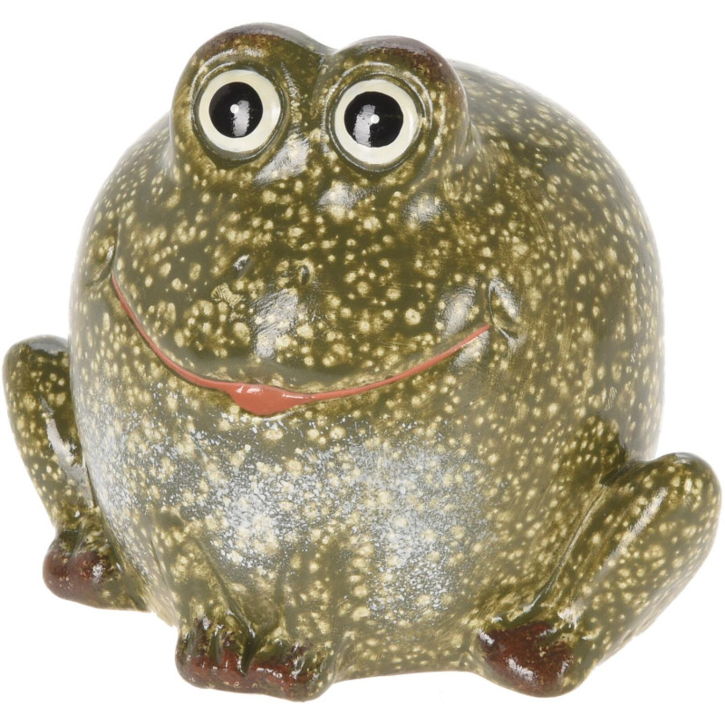 Groda Porslin Grön 8 cm