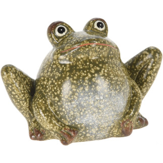 Groda Porslin Grön 8 cm