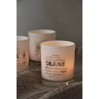 Majas Cottage Lykta Skåne Vit/Silver 8x9 cm Majas Cottage Lykta Skåne Vit/Silver 8x9 cm