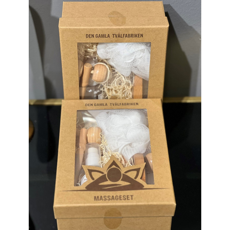 Massageset Olja/Massagerulle