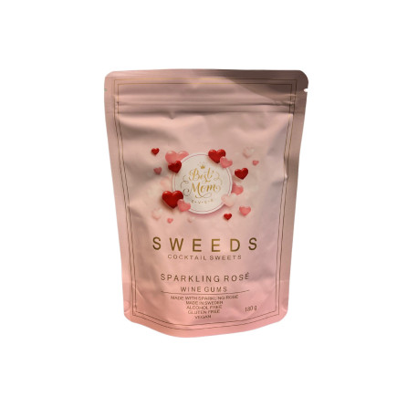SWEEDS Vingummi Mors Dag Sparkling Rosé Påse