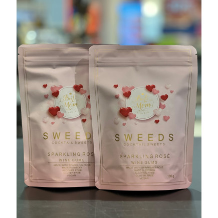 SWEEDS Vingummi Mors Dag Sparkling Rosé Påse
