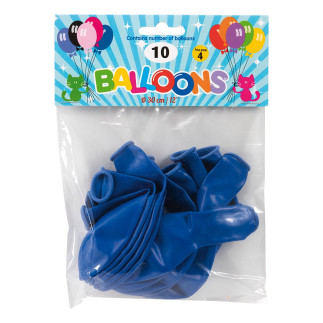 Ballong Blå Royal Blue 10-pack Latex