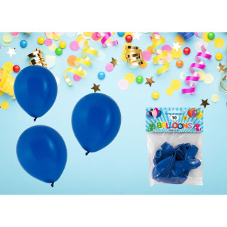 Ballong Blå Royal Blue 10-pack Latex