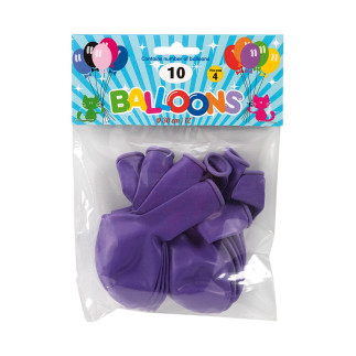 Ballong Lila 10-pack Latex