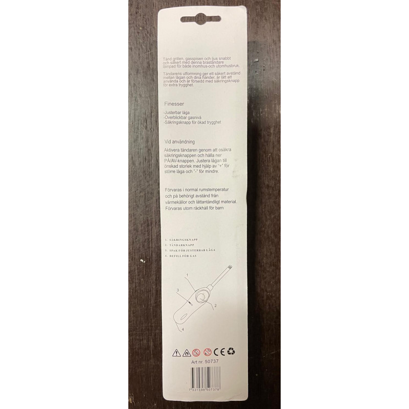 Tändare Braständare 25 cm 3-pack