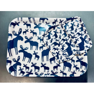 Bricka Älg 21x15 cm