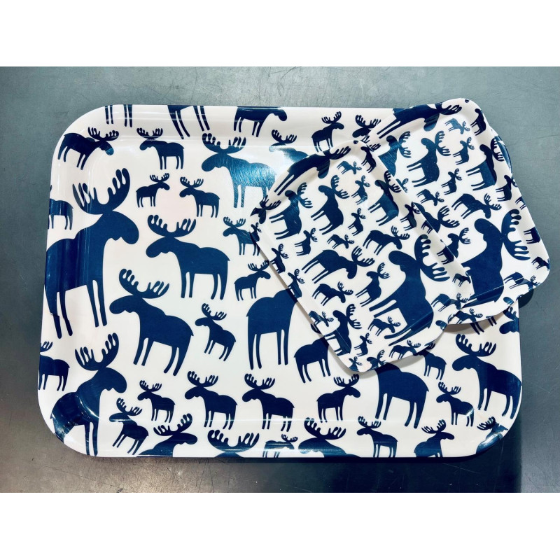 Bricka Älg 21x15 cm