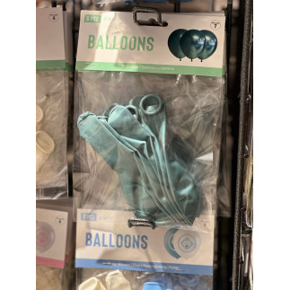 Ballong Blank Grön Spegelballong 6-pack 30 cm Latex Ballong Blank Grön Spegelballong 6-pack 30 cm Latex