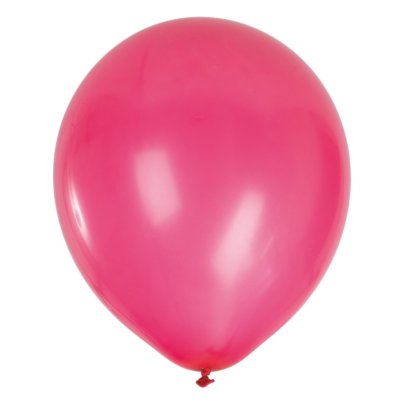 Ballong Rosa/Röd Fuchsia 10-pack Latex