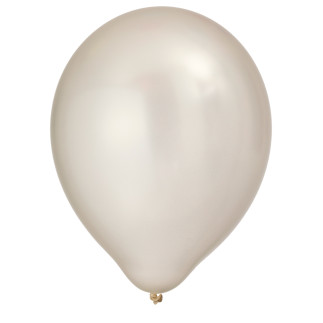 Ballong Vit Pearl Pärlemo 8-pack Latex
