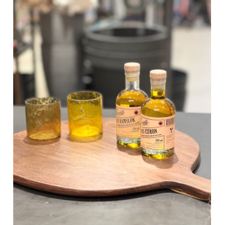 Skärbräda Rund Serveringsbricka 50 cm