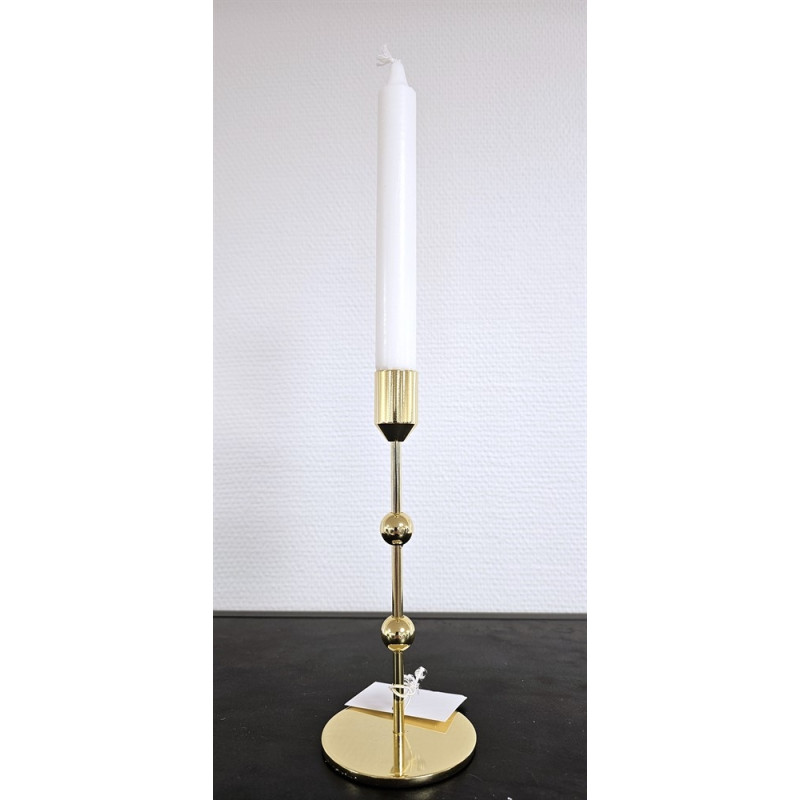 Ljusstake Guld 19 cm
