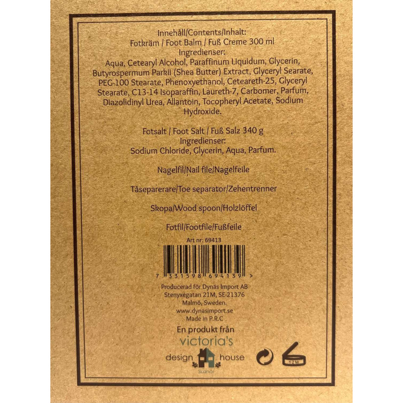 Fotvårdsset Pepparmint Fotvårdsset Pepparmint