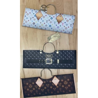 Presentpåse Vin Vinpåse Liggande Brun 35 cm