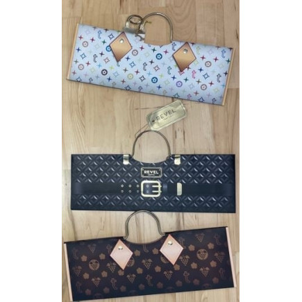 Presentpåse Vin Vinpåse Liggande Brun 35 cm