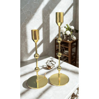 Ljusstake Guld 24 cm