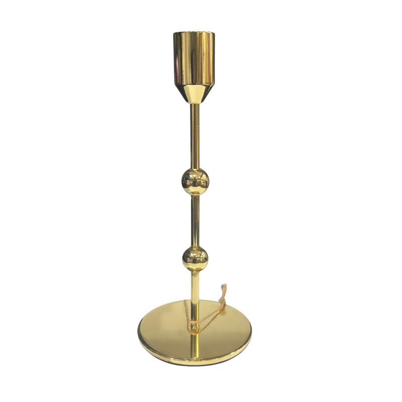 Ljusstake Guld 19 cm