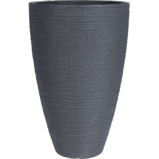 Kruka Grå Plast 43 cm