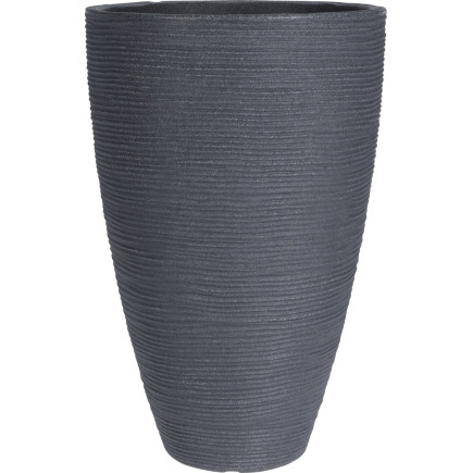 Kruka Grå Plast 43 cm