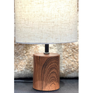 Bordslampa Lampa Trä 29 cm