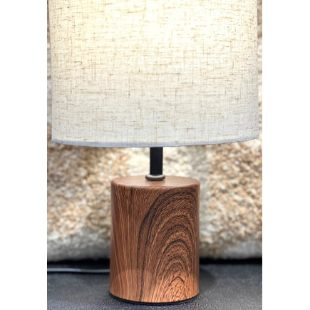 Bordslampa Lampa Trä 29 cm