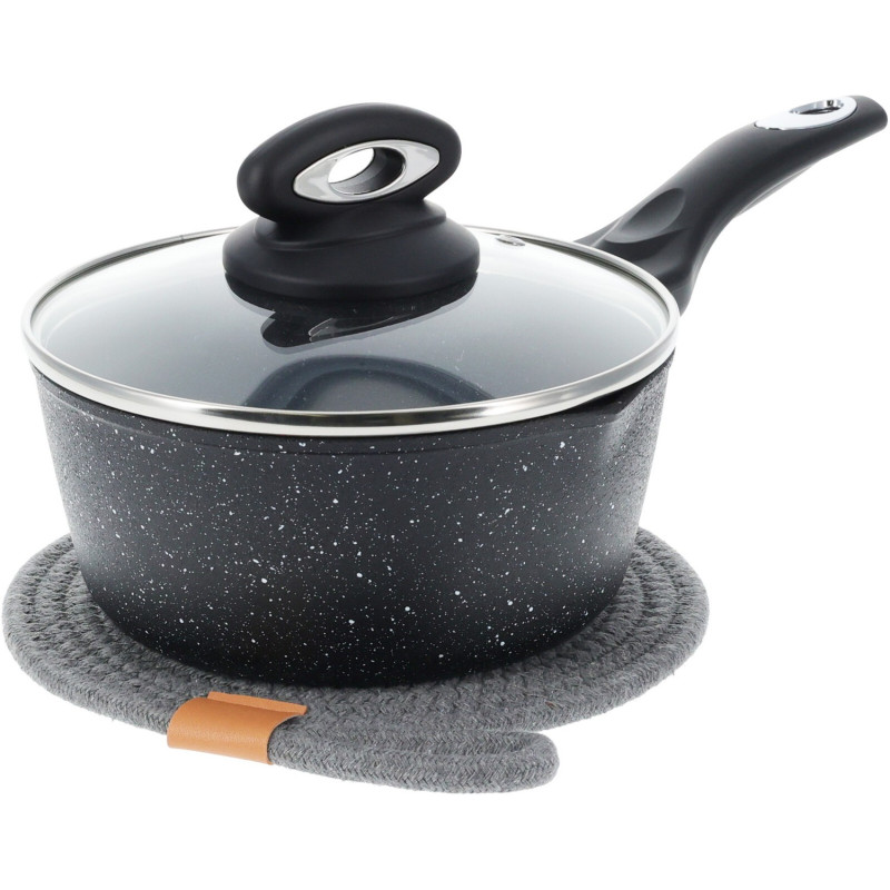 Underlägg Grytunderlägg Textil Svart