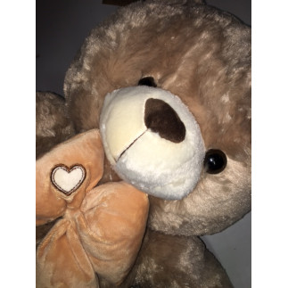 Nalle 80 cm Fredriksson Teddy STOR Nallebjörn Mjukisbjörn