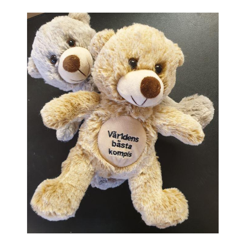 Nalle Världens bästa sötnos Beige 20 cm Nalle Världens bästa sötnos Beige 20 cm