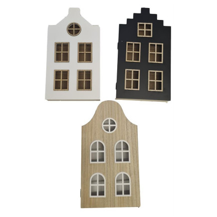 Nyckelskåp Natur trä 34 cm