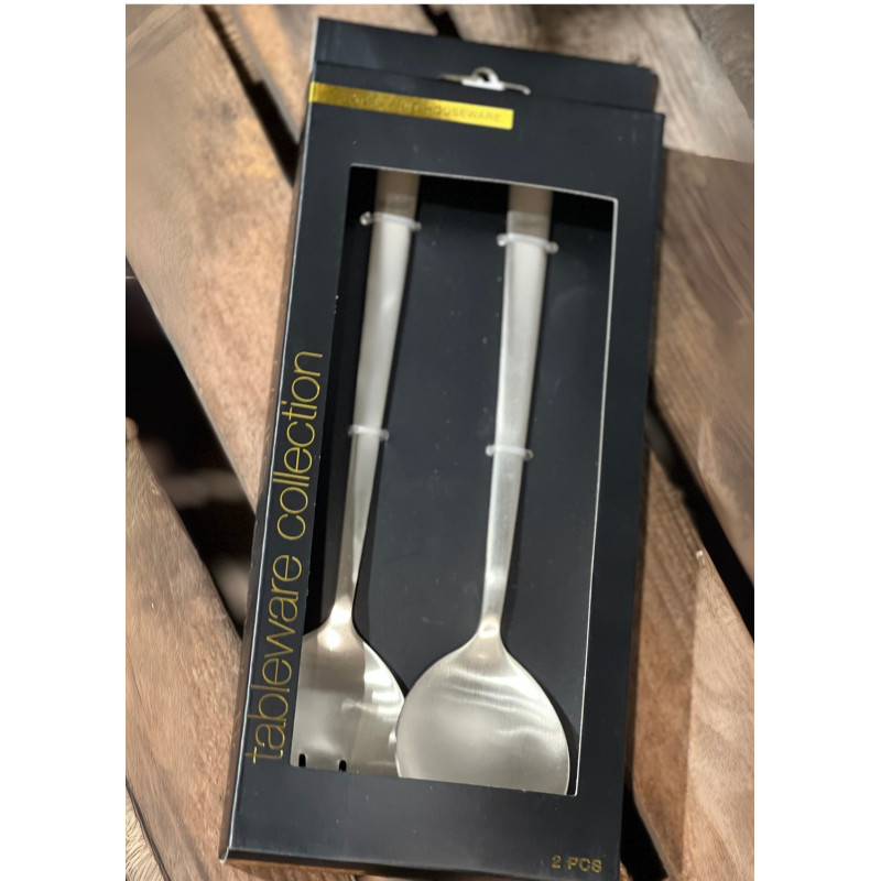 Salladsbestick Rostfritt Presentförpackning