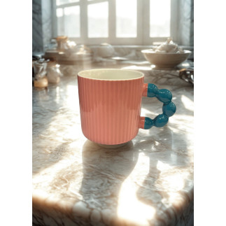 Mugg Keramik Rosa 34 cl