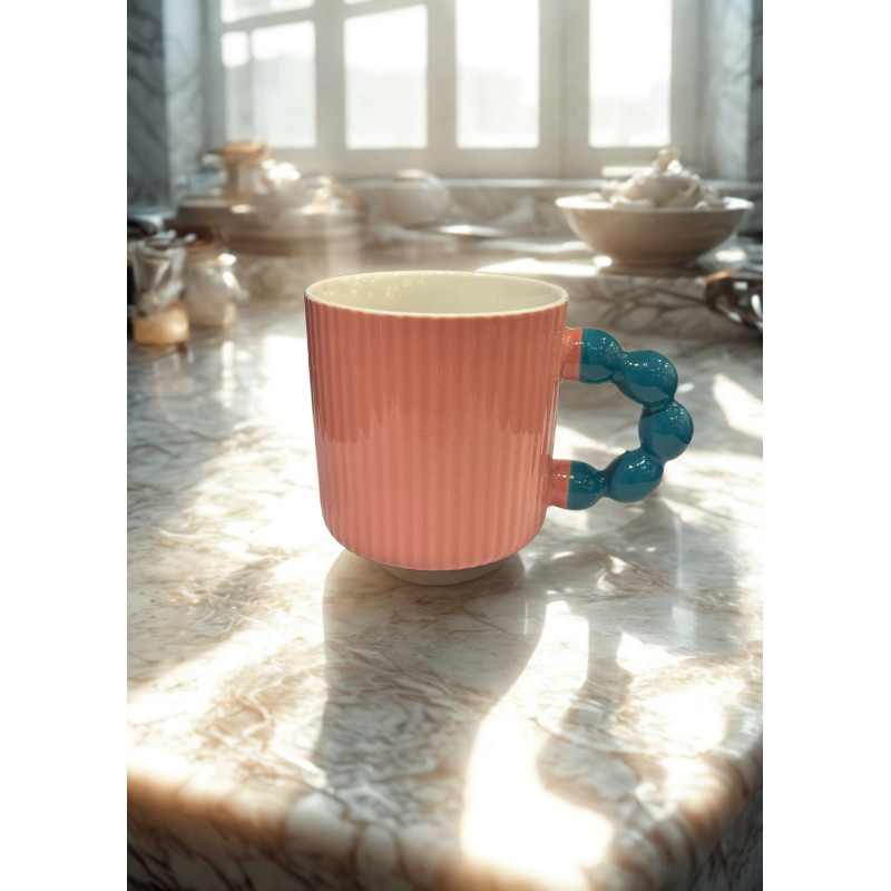 Mugg Keramik Rosa 34 cl