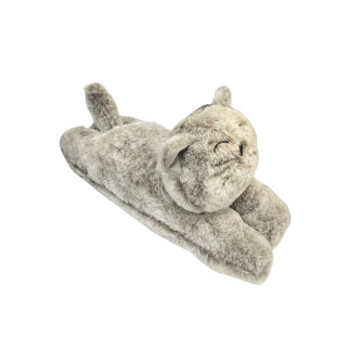 Dörrstopp Dekoration Katt Grå