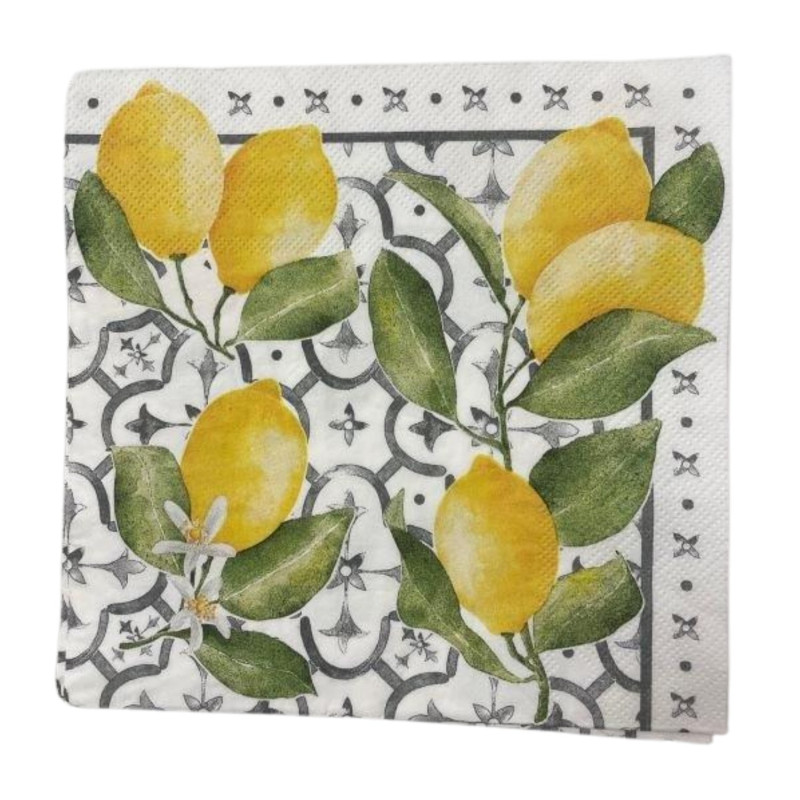 Servett Citroner 20-pack