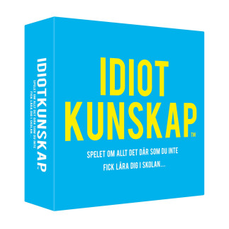 Spel "Idiotkunskap Sällskapsspel