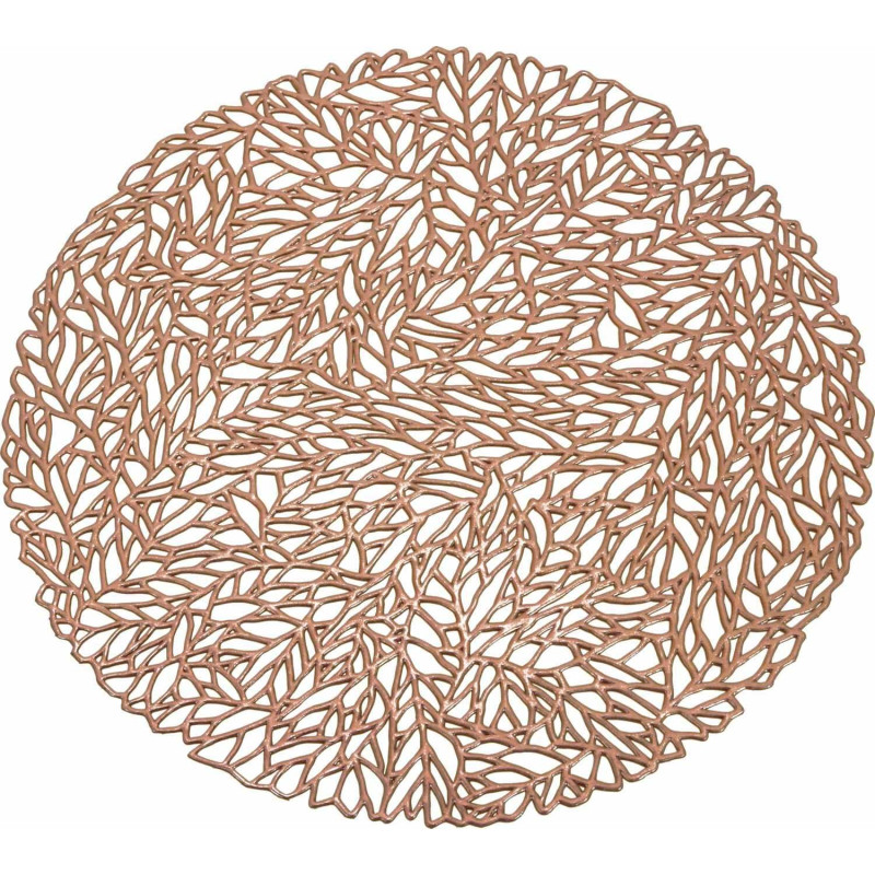 Underlägg Runt Koppar 38 cm 4-pack