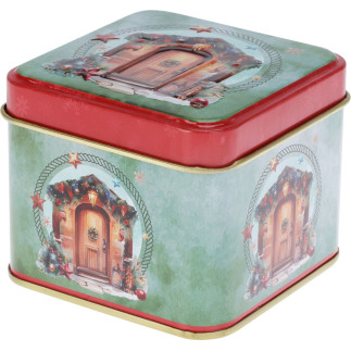 Burk Plåt Julmotiv 6 olika