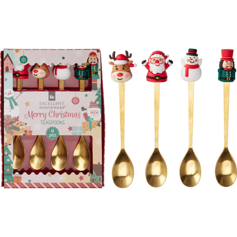 Skedar Jul Fika Uppläggning 4-pack