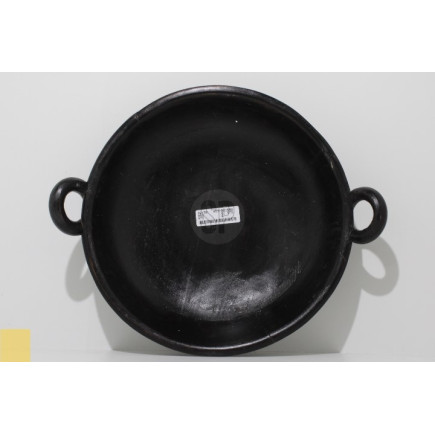 Skål Trä Mörkbrun 30x35 cm